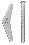 M6 x 50mm Spring Toggle BZP