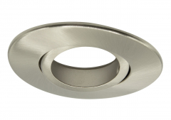 All LED Satin Nickel twist & lock adjustable bezel for iCan75