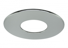 All LED Polished Chrome Twist & Lock Fixed Bezel for iCan75 Downlight (AFD75)