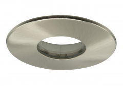 All LED Satin Nickel Twist & Lock IP65 Bezel for iCan75 Downlight (AFD75)