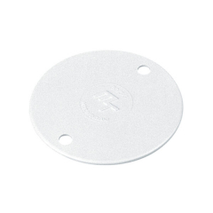 Marshall Tufflex Circular Lid Flush White