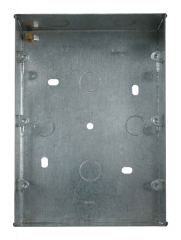 Click 3 Tier 47mm Deep Galvanised Steel K.O. Box