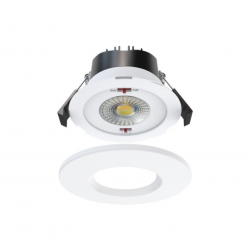 ArcLED 5W/7W CCT Fire Rated IP65 LED Downlight (White)