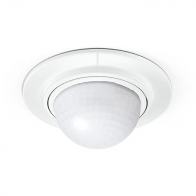 Steinel IS360-1 DE White Recessed 1kW PIR 360&deg; detection angle and up to 8 m detection range IP54
