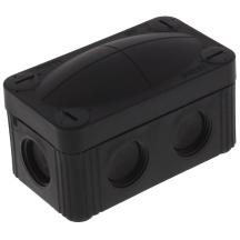 Wiska COMBI 206 Junction Box 85x49x51mm Black