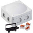 Wiska COMBI 308/3x221-413 Junction Box 85x85x51mm Grey