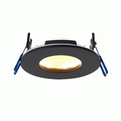 Saxby OrbitalPRO 4CCT 9W Matt Black IP65