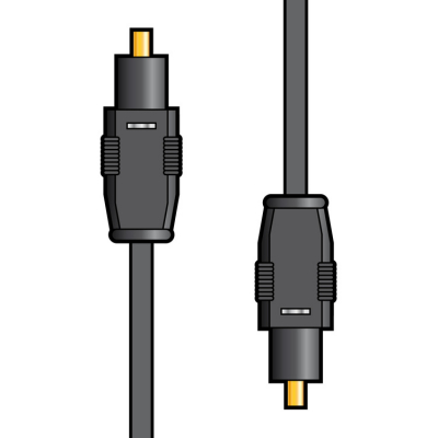 AVSL FIBRE OPTIC TOSLINK 22MM 2.5M