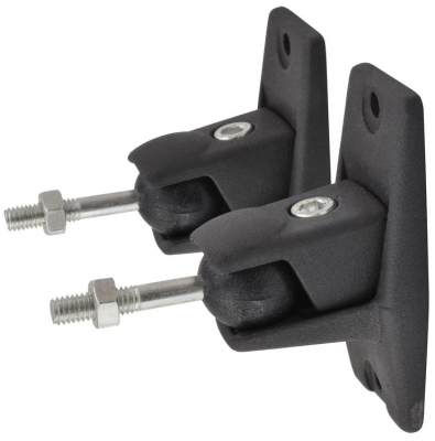 AVSL Universal Wall Mount Speaker Brackets Black