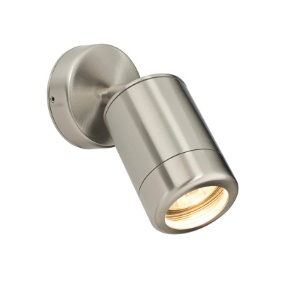 Saxby Atlantis 1lt Wall Spot Marine Grade IP65 - Stainless Steel