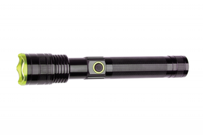 Integral rechargeable torch 800lm 800m beam distance 3 modes: high / medium / sos IP65