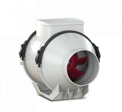 Vortice LINEO150T 150/6&Prime; Mixed Flow In-Line Duct Fan with Timer