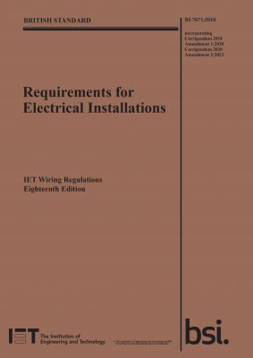 IEE 18TH EDITION REGS BOOKS (BROWN)