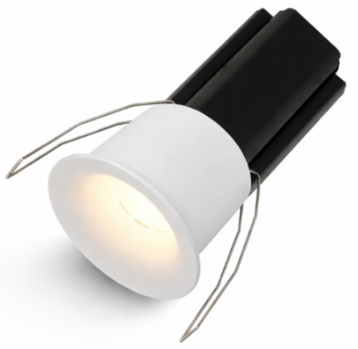 ArcLED Orvella 7W 350mA 2700K CRI97 IP20 Fluted Mini Downlight (Textured White)