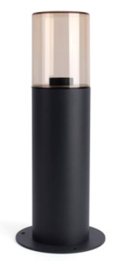 Integral Winchester outdoor bollard 400mm IP65 1xE27 Dark Grey