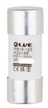 Liveelec HRC Fuse 80A 22x58mm