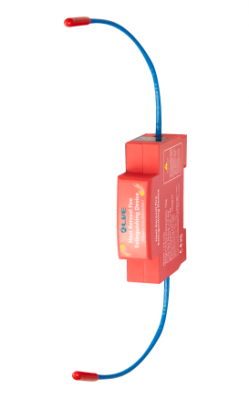 Liveelec Fire Extinguisher Red DIN Rail/Adhesive Mount