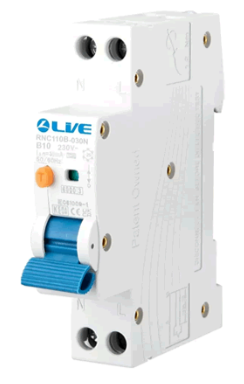 Liveelec 10A 30mA RCBO Plug on Neutral Bidirectional Type A 1P+N