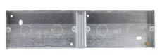 Thrion 2g + 2g Dual 35mm Flush switch & socket box