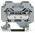 Wago 2-conductor through Grey terminal block; 16 mm&sup2; (76a rated)