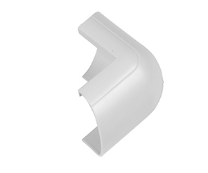 DLine 30x15mm Clip-Over External Bend White