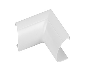 DLine 30x15mm Clip-Over Internal Bend White