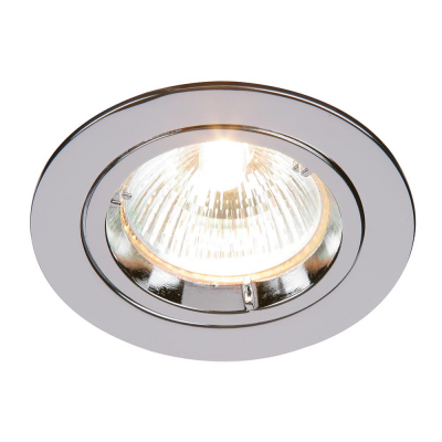 Saxby Cast GU10 Fixed Downlight - Chrome