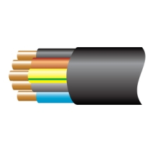 2.5MM 5CORE NYY-J Cores: Black, Blue, Brown. Grey, Green/Yellow