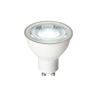 Saxby GU10 LED 7W | 580LM | 83LM/W | 6000K | 60 Beam Angle - Dimmable