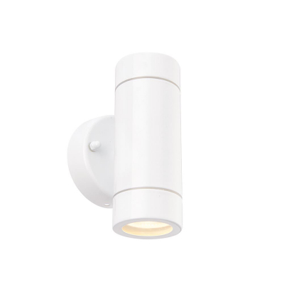 Saxby Palin 2lt Wall IP44 - White
