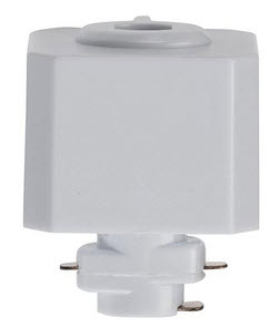 Saxby Track Pendant Adaptor - White