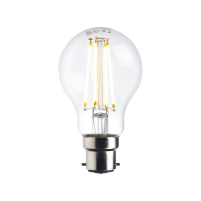 Saxby B22 LED FILAMENT GLS 8W | 1100LM | 138LM/W | 2700K | Dimmable
