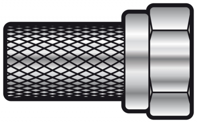 AVSL F-Type Connector RG6 and 100 - Twist-on