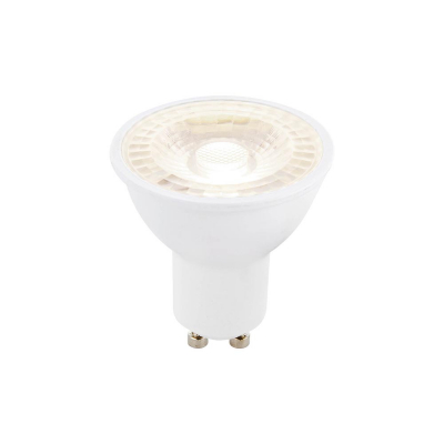 Saxby GU10 LED 6W | 470LM | 78LM/W | 4000K | 38 Beam Angle - Dimmable