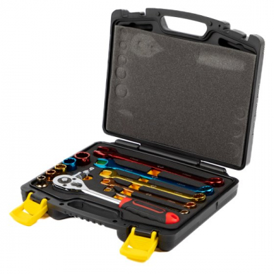 CK Coloured SureDrive 3/8in Socket & Spanner Set 12pc