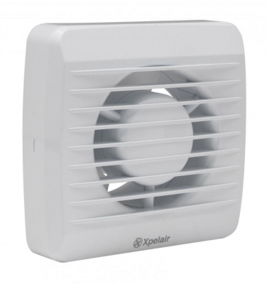 Xpelair VX100P SP - 4Inch / 100mm Single Speed Axial Fan c/w Pull Cord