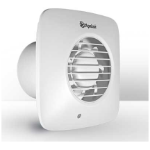 Xpelair Simply Silent DX100TS - 4"/100mm Square Axial Extract Fan with Kit c/w Timer