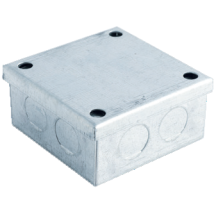 75X75X50MM GALV ADAPTABLE BOX ABG332