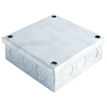 100X100X100MM GALV ADAPTABLE BOX ABG444
