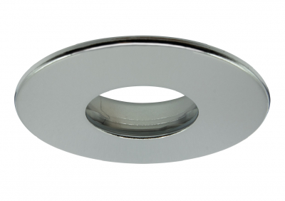 All LED Polished Chrome Twist & Lock IP65 Bezel for iCan75 Downlight (AFD75)