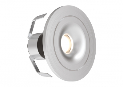 All LED Mini 1W LED 350mA IP44 Marker Light Matte Brushed Aluminium Finish 4000K