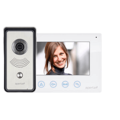 ESP COLOUR VIDEO DOOR ENTRY KIT (WHITE MON)