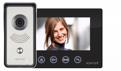 ESP COLOUR VIDEO DOOR ENTRY KIT (BLACK MON)