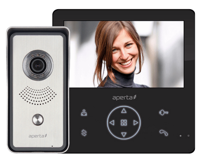 ESP VIDEO DOOR ENTRY KIT (BLACK GUI MONITOR)