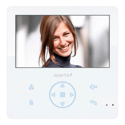 ESP COLOUR VIDEO DOOR ENTRY MONITOR (WHITE)