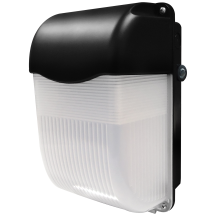 Eterna 12w LED Bulkhead & Photocell Black