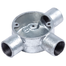 CF 25MM GALV TEE BOX