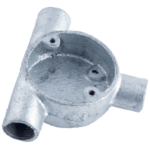 CF 20MM GALV TANGENT TEE BOX