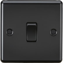 K/Bridge 10AX 1G 2-way Switch - Matt Black