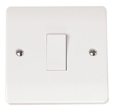 Click Mode 10AX 1 Gang 2 Way Plate Switch